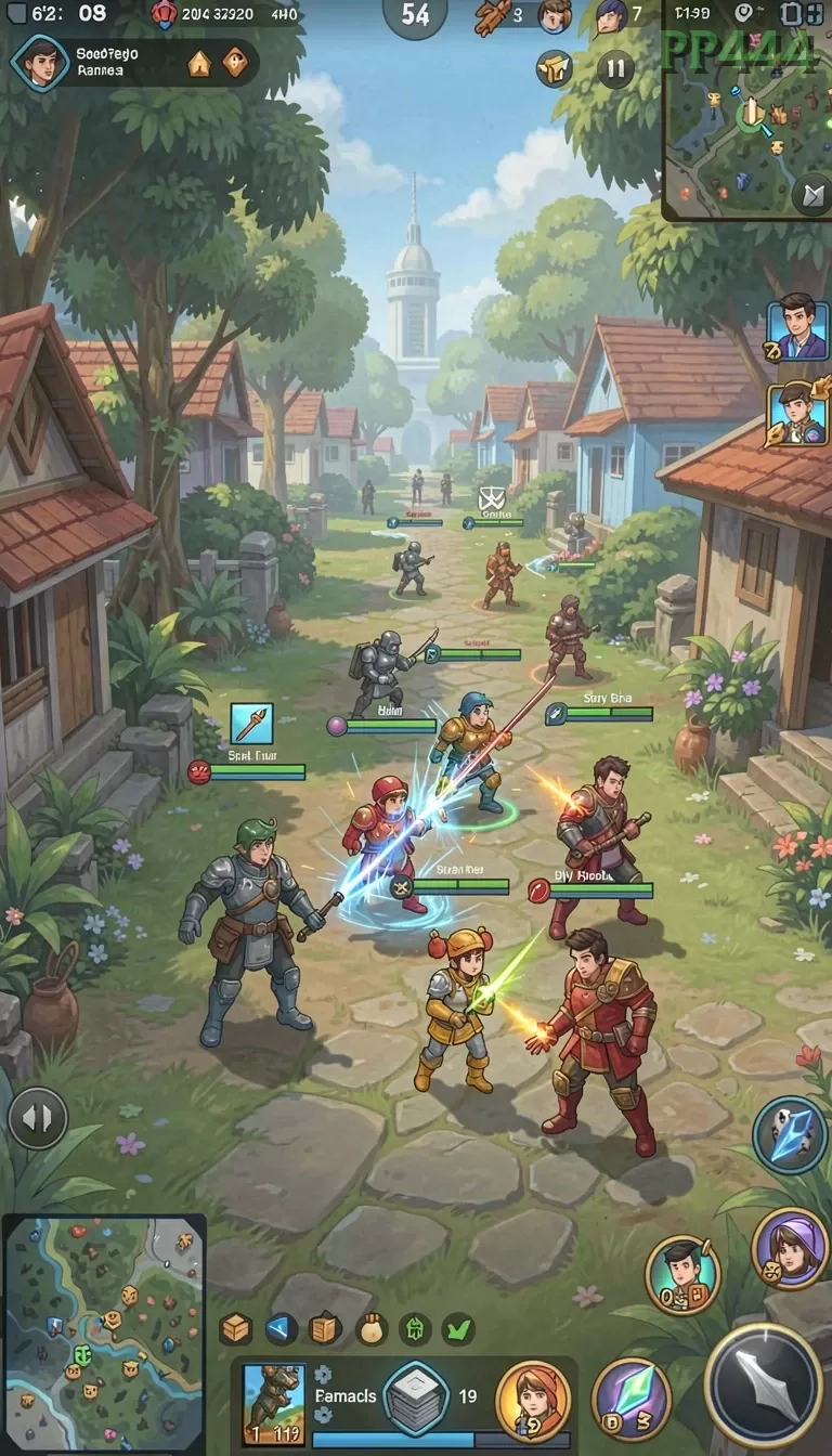 Cuplikan layar QTGAME — aktivitas